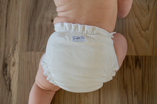 Organic One-Size Hemp and Bamboo Cotton Fitted Diaper